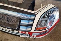 Kenny Wallace NASCAR Race Used Sheetmetal Nose Bumper #22 Autozone Autographed