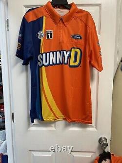Kevin Harvick #4 Sunny D Nascar Race Used New Pit Crew Shirt Size XL #060