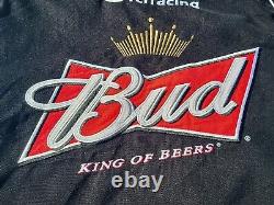 Kevin Harvick Bud Racing Jacket Coat Budweiser RCR NASCAR Embroidered Size M