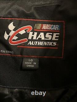 Kevin Harvick Bud Satin Racing Jacket Budweiser RCR NASCAR Embroidered Large L