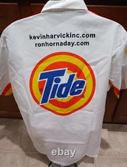 Kevin Harvick Inc XL Tide Chevy Silverado Race Used Crew Shirt NASCAR Truck