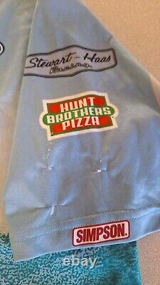 Kevin Harvick Signed Autographed Race Used Busch Light Crew Shirt XL