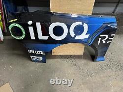 Kimi Raikkonen #91 2022 Recogni NASCAR Race Used Quarter Panel #3528