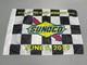 Kurt Busch #41 2016 Autographed Pocono Nascar Victory Lane Checkered Flag