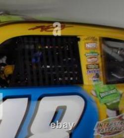 Kyle Busch 2010 Autographed Namerail Sheetmetal Race Used NASCAR M&M's #18 COA
