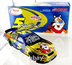 Kyle Busch #5 2005 Kellogg's/Nextel Monte Carlo-Rookie of the year- Autographed
