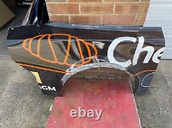 Kyle Busch #8 2024 Kansas Cheddars Nascar Race Used Quarter Panel With COA #6744