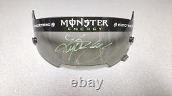 Kyle Busch Signed Autographed Race Used Visor Monster Energy NASCAR