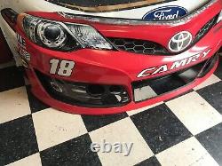 Kyle Busch Skittles #18 Nascar Race Used Sheetmetal Nose JGR