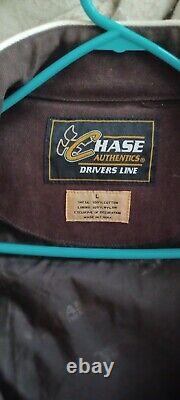 Kyle Busch Team Jacket Coat Chase Authentics Brown #18 Toyota Gibbs