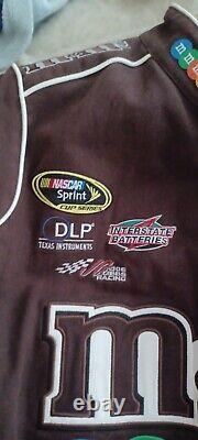 Kyle Busch Team Jacket Coat Chase Authentics Brown #18 Toyota Gibbs