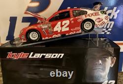 Kyle Larson 2014 #42 Target 1/24 Scale display For One Month. Mint condition