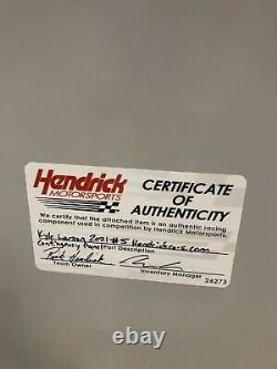 Kyle Larson 2021 Hendrick Cars Race Used Contigency Panel Nascar Sheetmetal #5