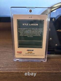 Kyle Larson 2024 Panini Donruss Racing No. 2 Downtown