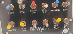 Kyle Larson #42 Target Chip Ganassi Racing Nascar Ignition Switch Panel