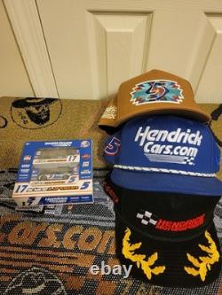 Kyle Larson New Era Hat Snapback Lot With Indy Double Die-cast