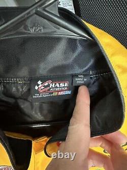 Kyle Thomas Busch #18 Nascar Jacket Size M Yellow M&M