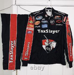 Large 34W x 32L Nascar Pit Crew Firesuit Tax Slayer JRM Earnhardt Chevy Racing