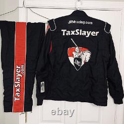 Large 34W x 32L Nascar Pit Crew Firesuit Tax Slayer JRM Earnhardt Chevy Racing