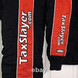 Large 34W x 32L Nascar Pit Crew Firesuit Tax Slayer JRM Earnhardt Chevy Racing