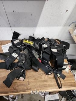 Lot Nascar Harness (2)Willans And (1) Schroth Racing