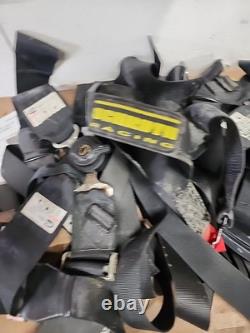 Lot Nascar Harness (2)Willans And (1) Schroth Racing