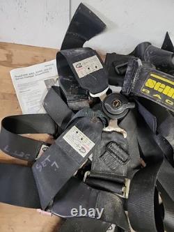 Lot Nascar Harness (2)Willans And (1) Schroth Racing
