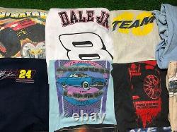 Lot Of 15 Vintage NASCAR Racing Cars Tees T-Shirt Reseller Bundle Wholesale