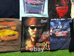 Lot Of 15 Vintage NASCAR Racing Cars Tees T-Shirt Reseller Bundle Wholesale