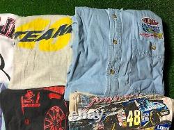 Lot Of 15 Vintage NASCAR Racing Cars Tees T-Shirt Reseller Bundle Wholesale