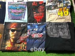 Lot Of 15 Vintage NASCAR Racing Cars Tees T-Shirt Reseller Bundle Wholesale