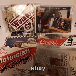 Lot of NASCAR Memorabilia, Hero cards, pictures, news clippings, see photos