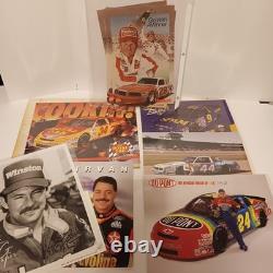 Lot of NASCAR Memorabilia, Hero cards, pictures, news clippings, see photos