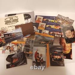 Lot of NASCAR Memorabilia, Hero cards, pictures, news clippings, see photos