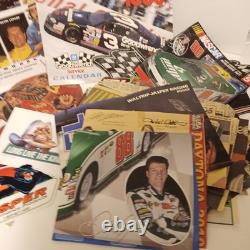 Lot of NASCAR Memorabilia, Hero cards, pictures, news clippings, see photos