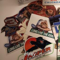 Lot of NASCAR Memorabilia, Hero cards, pictures, news clippings, see photos
