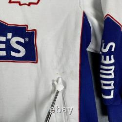 Lowes NASCAR Jacket Jimmie Johnson Mens XL White Chase Hendrick Motorsports