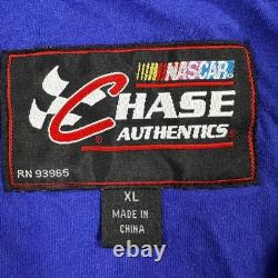 Lowes NASCAR Jacket Jimmie Johnson Mens XL White Chase Hendrick Motorsports