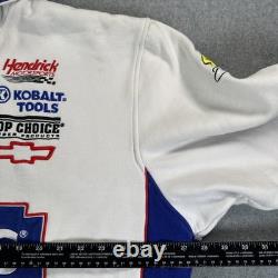 Lowes NASCAR Jacket Jimmie Johnson Mens XL White Chase Hendrick Motorsports