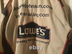 Lowes Racing 5 Time Champ Jimmie Johnson #48 Coat Men. Used