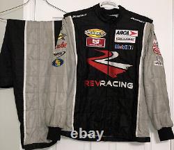 MD 36W x 32L ARCA Nascar Pit Crew Firesuit SFI Impact REV Racing