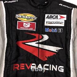 MD 36W x 32L ARCA Nascar Pit Crew Firesuit SFI Impact REV Racing