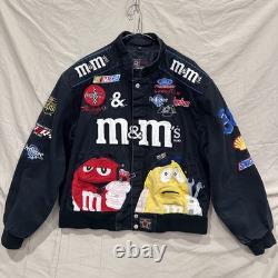 MM NASCAR Racing Team Jacket Medium JH Design Chase Rare Coke G2U