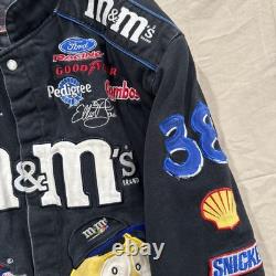 MM NASCAR Racing Team Jacket Medium JH Design Chase Rare Coke G2U
