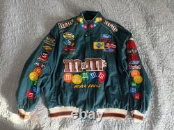 M&M ELLIOT SADLER #38 M&M VINTAGE NASCAR RACING JACKET JH Design Size large