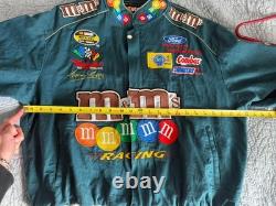 M&M ELLIOT SADLER #38 M&M VINTAGE NASCAR RACING JACKET JH Design Size large