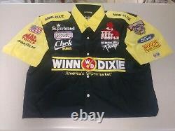 Mark Martin Winn Dixie Team Issued Race Used Crew Shirt NASCAR 50TH Anniversary