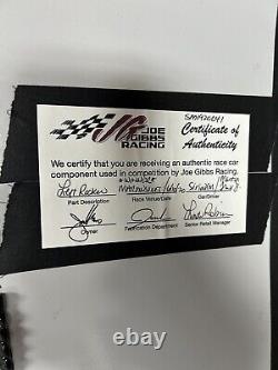Martin Truex Jr #19 2020 Martinsville WIN Sirius XM Race Used Quarter Panel #544