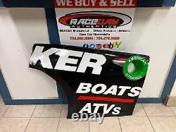 Martin Truex Jr #19 Bass Tracker Boats Atv Nascar Race Used Sheetmetal