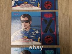 Martin Truex Jr Complete 2011 Spellbound Race Used Tire Card Set MWR NASCAR
